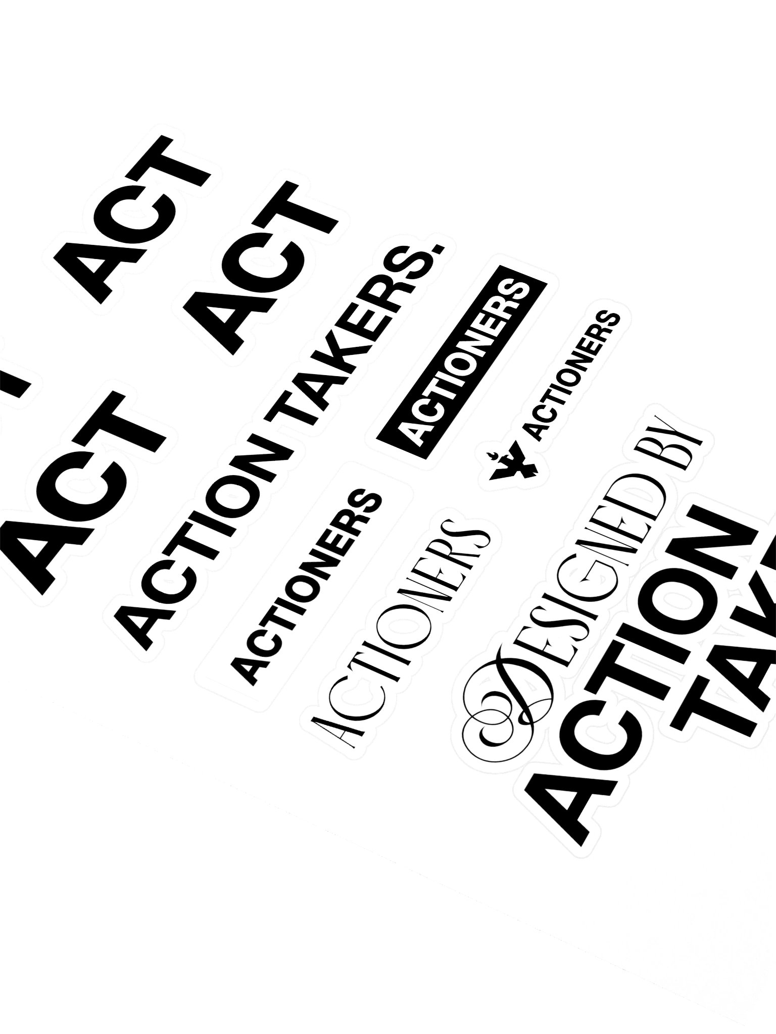 ACT Cut Sticker Sheet product image (2)