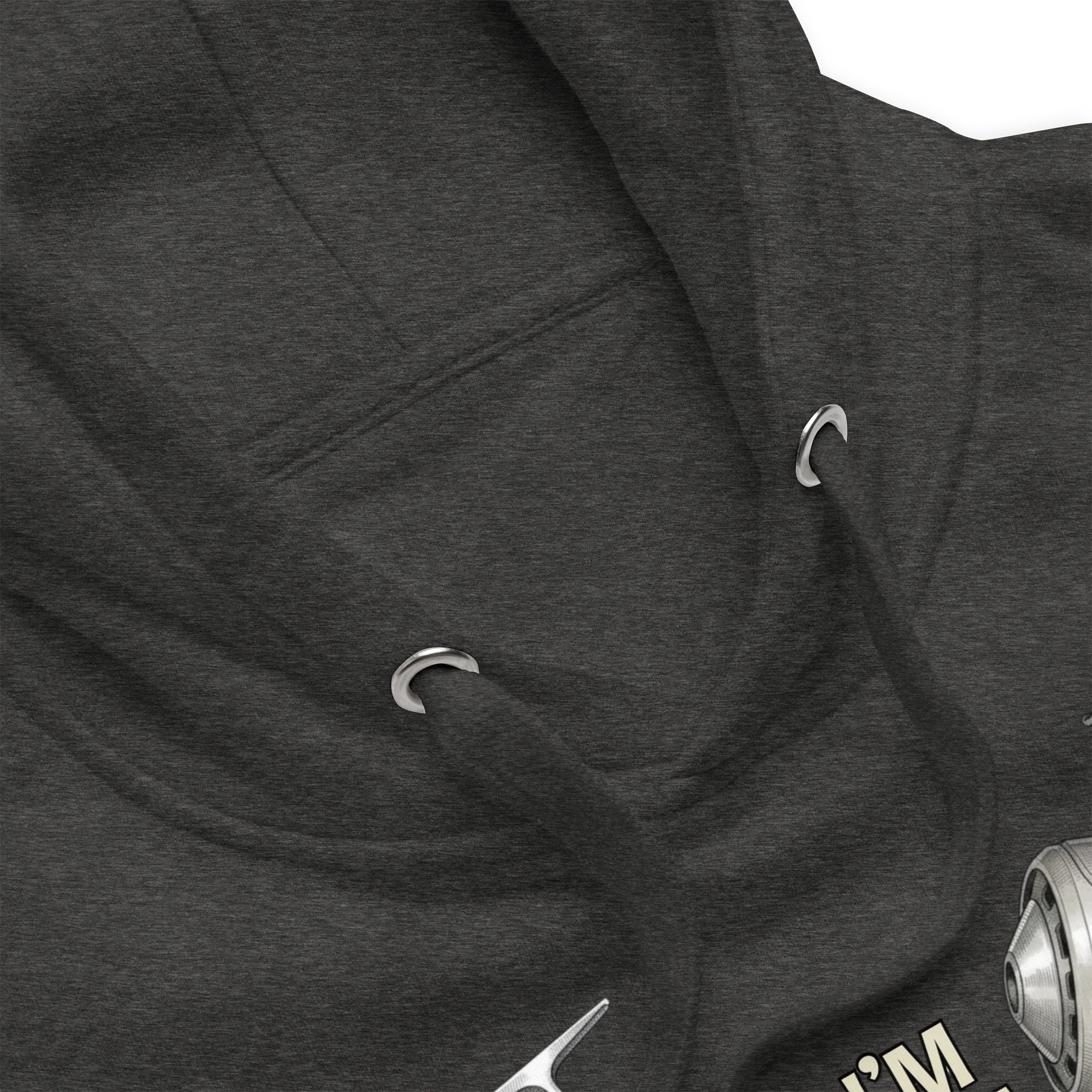 "I'M NOT GRUMPY" CLOSED FACE REEL Hoodie product image (17)