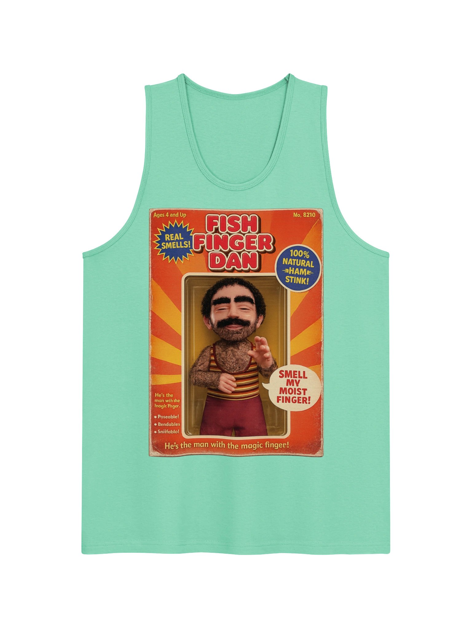 666 Toys | Fish Finger Dan | Cotton Heritage Men's Premium Tank Top product image (5)