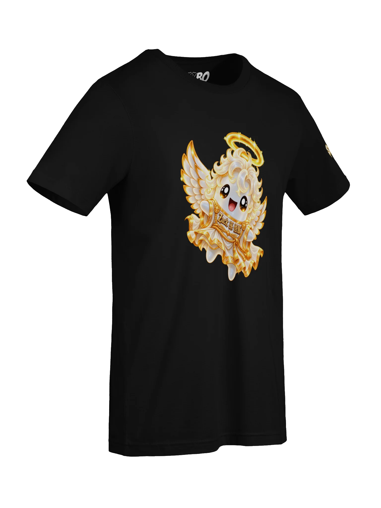 SPRITEFEST "Angel Sprite" ADULT Black T-Shirt product image (7)