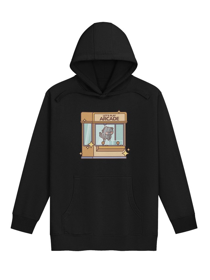 Let's Play Arcade - Black Hoodie product image (1)