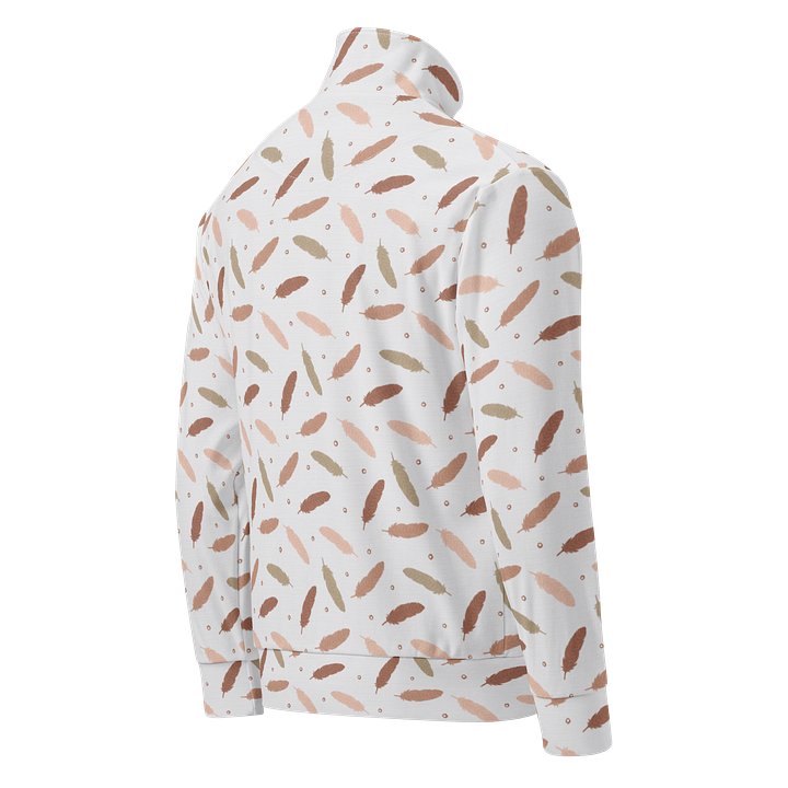 Mocha Mousse Feathers Recycled Track Jacket product image (2)