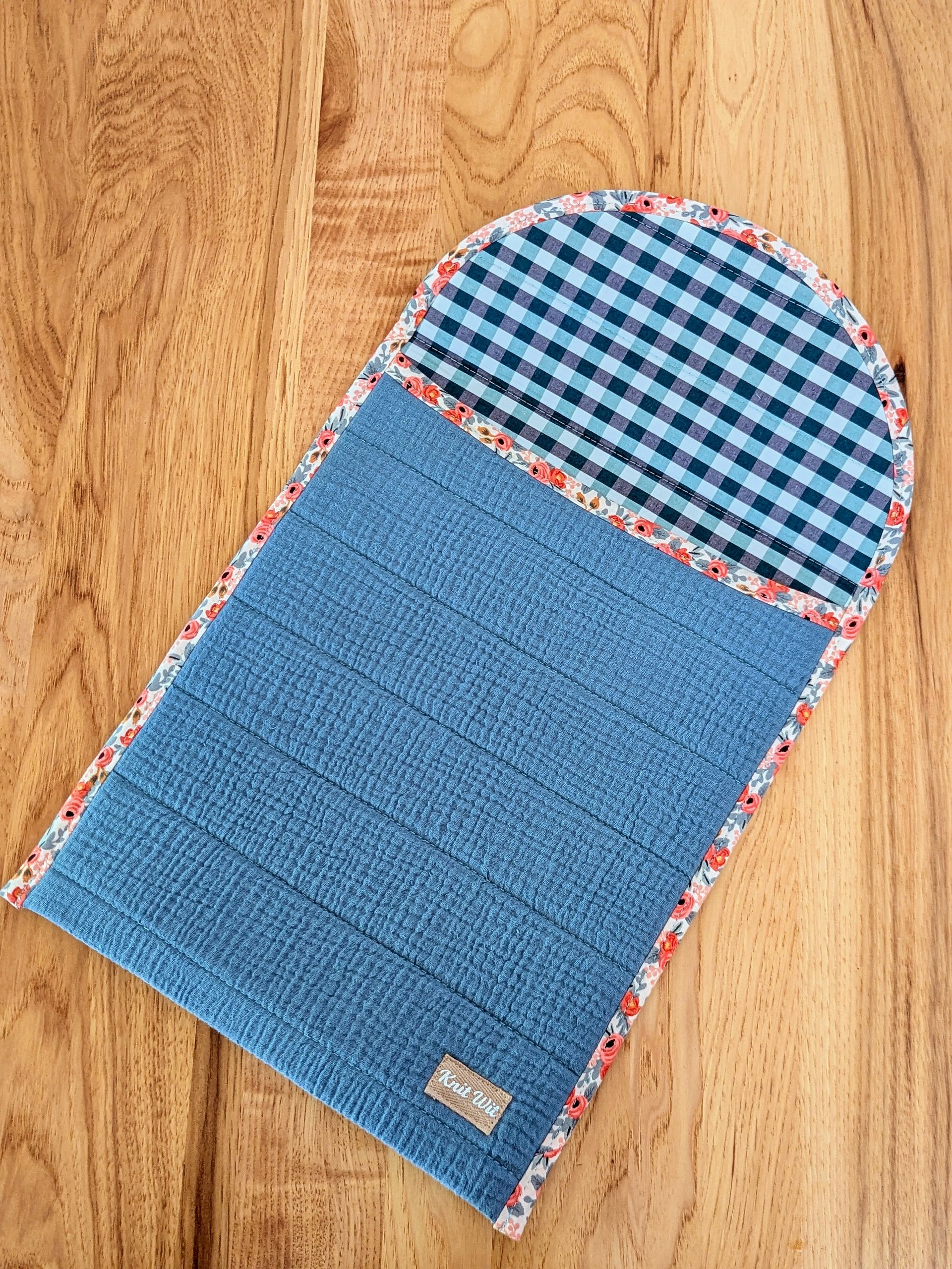 Gauze & Gingham Laptop Sleeve product image (2)