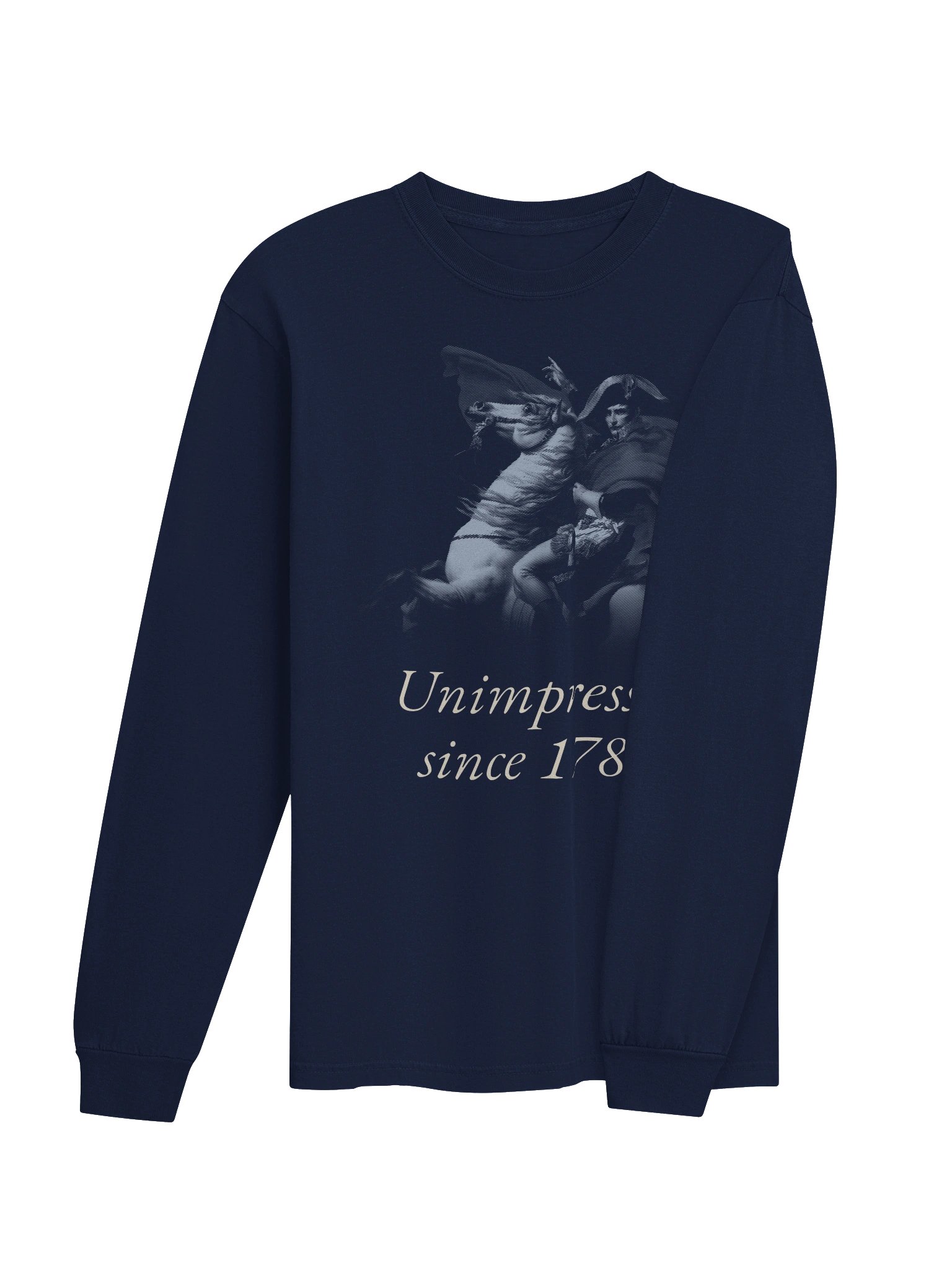 Unimpressed Since 1789 — Long Sleeve Tee product image (4)
