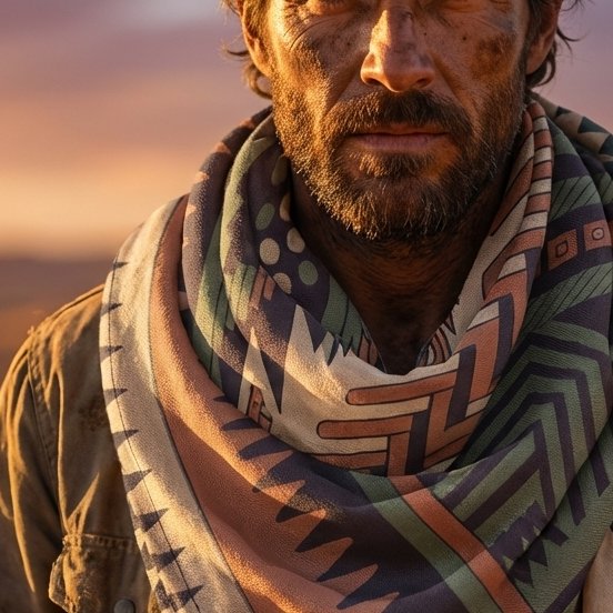 Nomad Scarf (Bandana) – Mexican Symmetry Edition 01 product image (2)