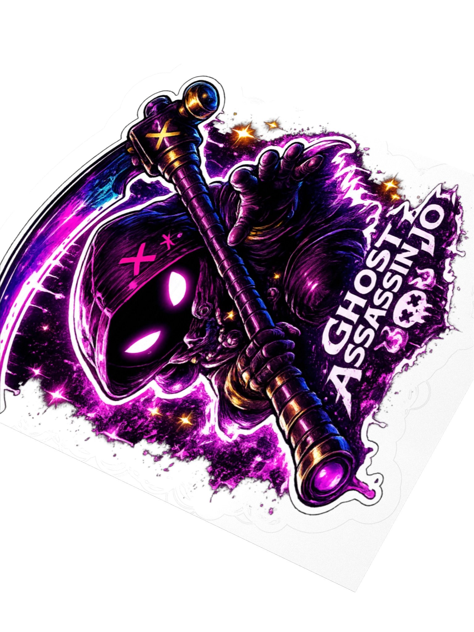 FUN MODE - Neon Reaper Sticker product image (3)