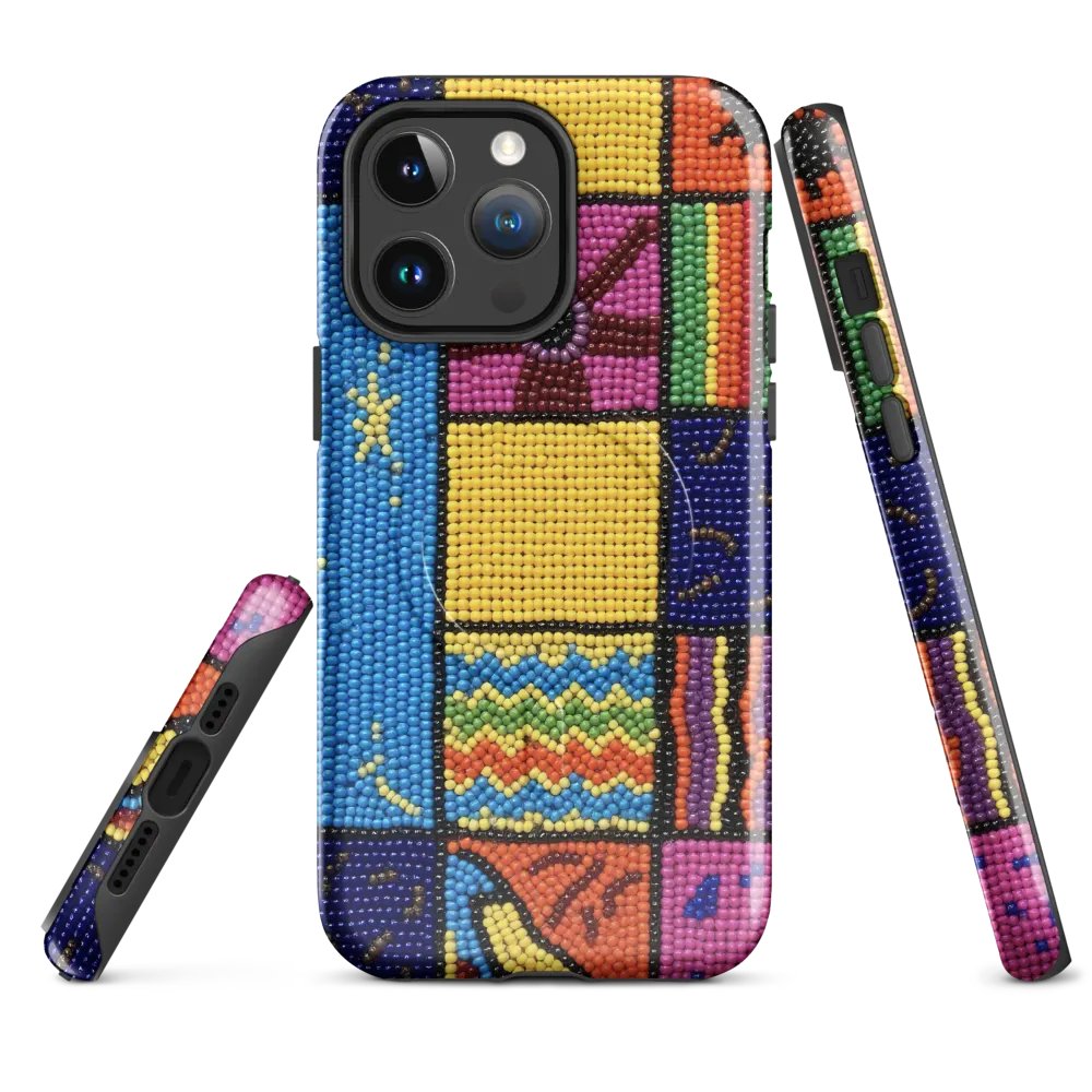 Geometric Mosaic MagSafe® Tough Case product image (4)