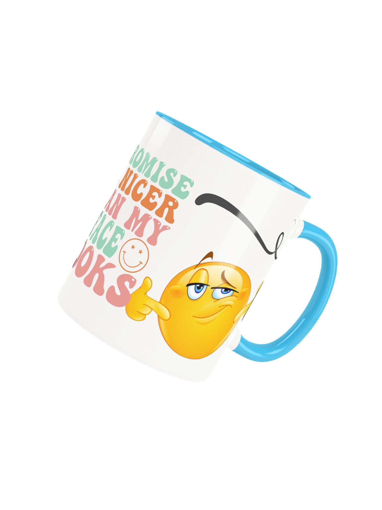 Sly Smiley Ceramic Mug product image (23)