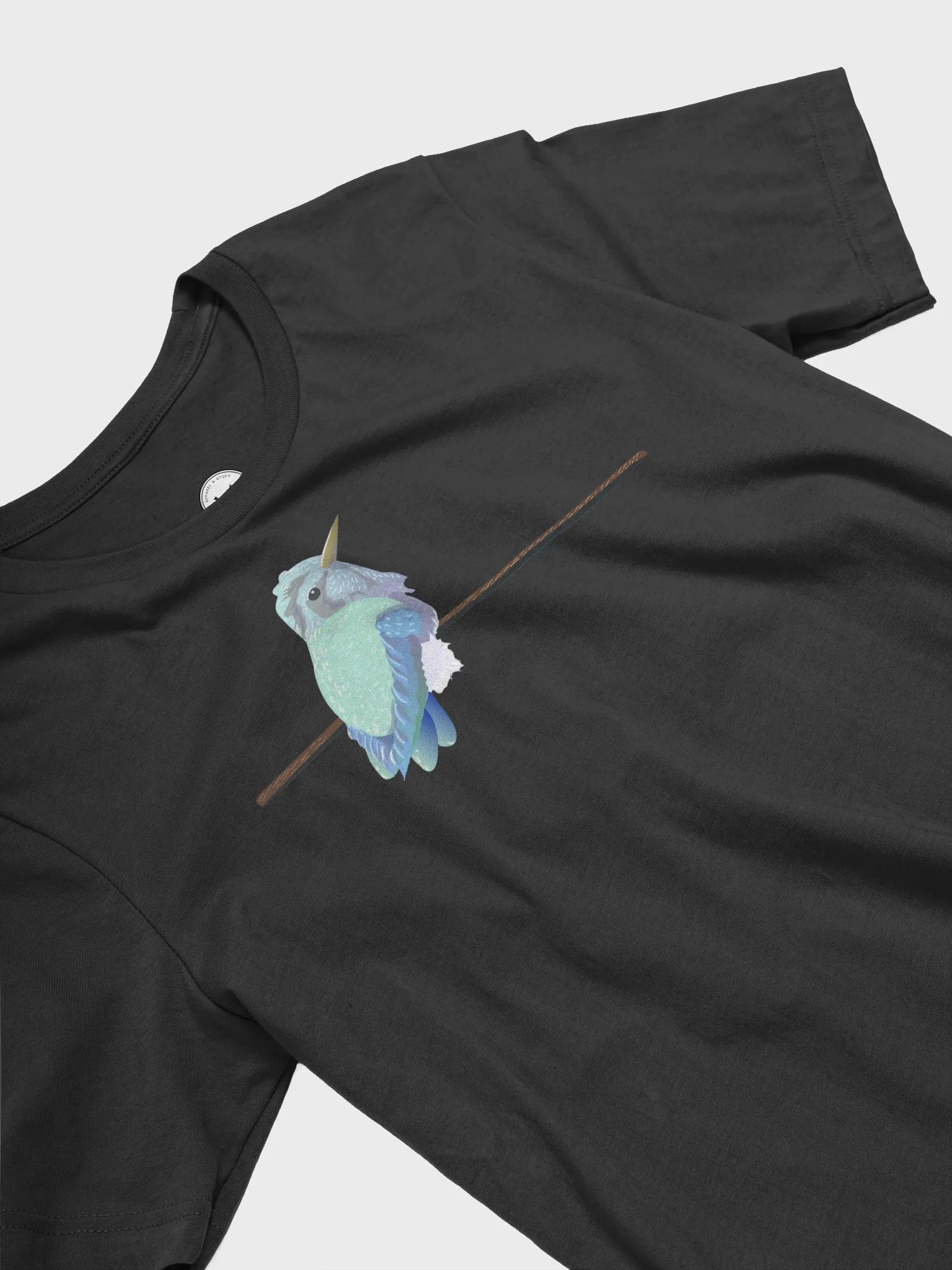 Whimsical Bird Perched Tee product image (24)