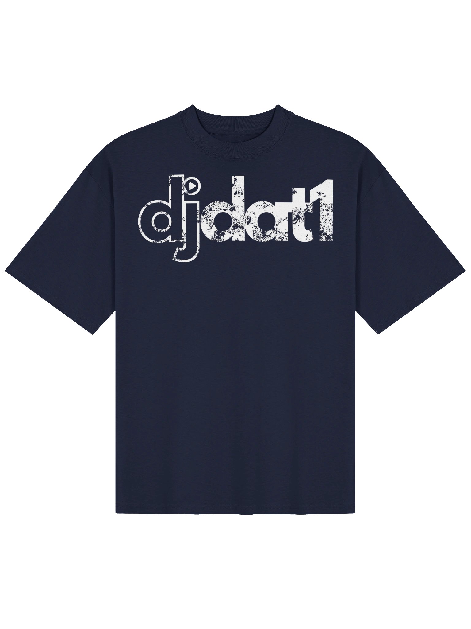 DJ DAT1 Grunge Oversized Tee product image (1)