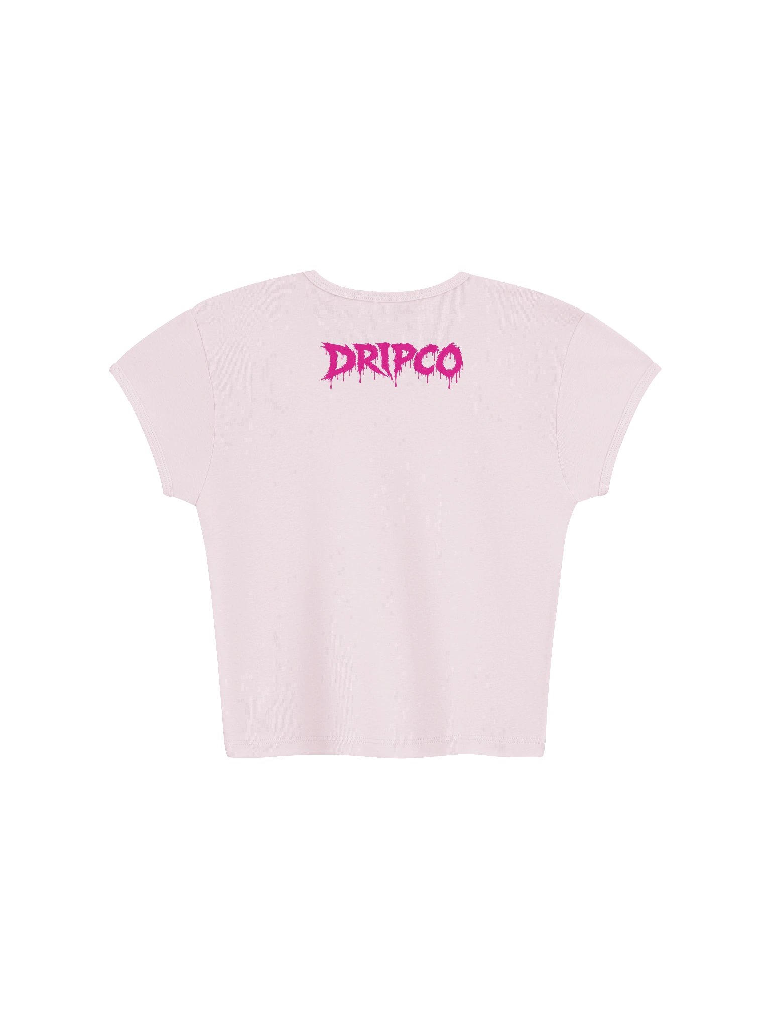 DRIPCO Pink Graffiti Baby Tee product image (12)