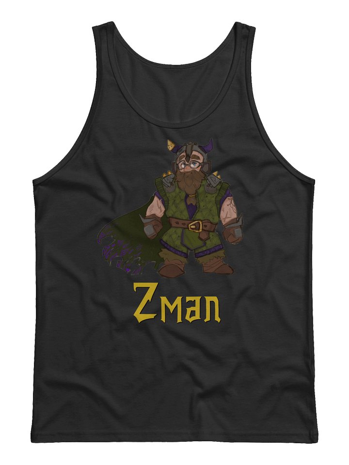 Zman the Dwarf Tanktop product image (3)
