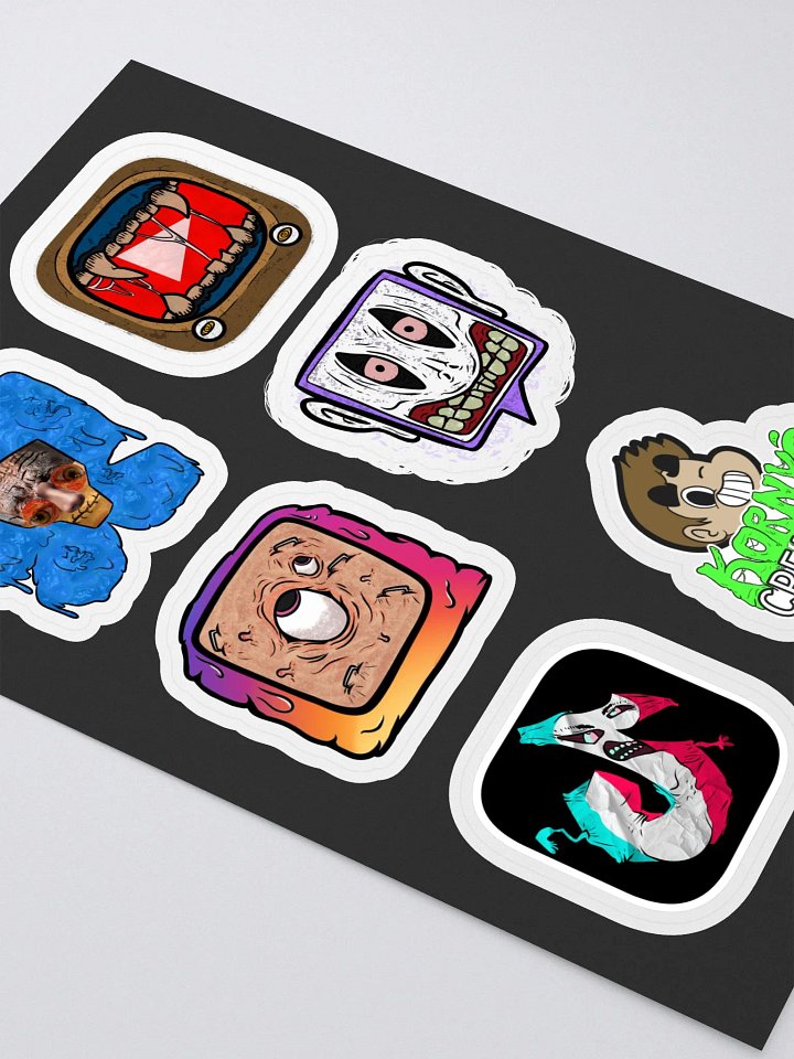 Korny's Social Media Alt Logo Sticker bundle product image (2)