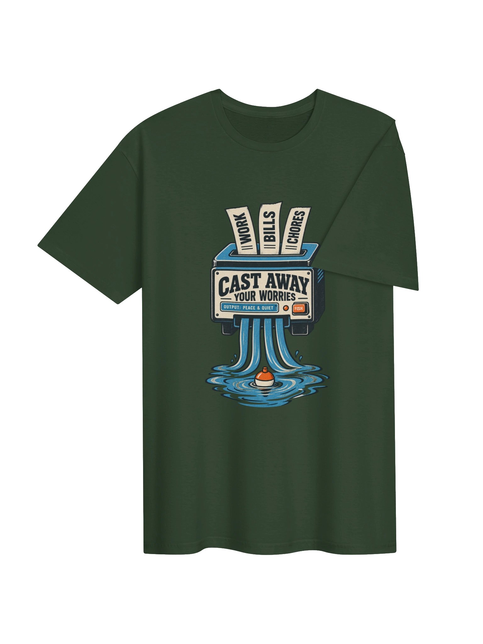 Cast Away Your Worries T-Shirt product image (54)