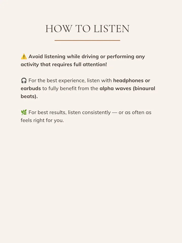 Attract Your Soulmate Meditation — Manifest a Loving Relationship | MP3 Download product image (2)