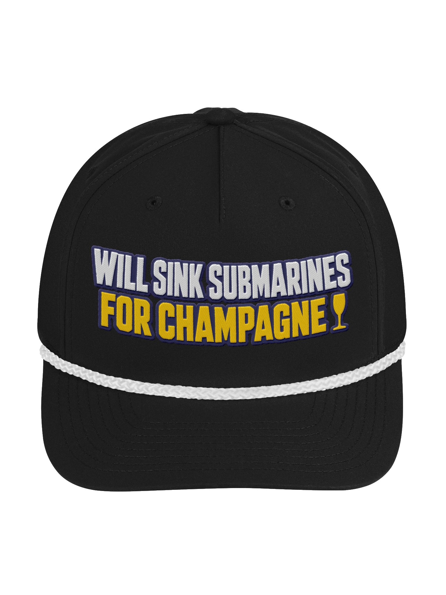 Ze Admiral — Will Sink Submarines for Champagne Rope Cap product image (1)