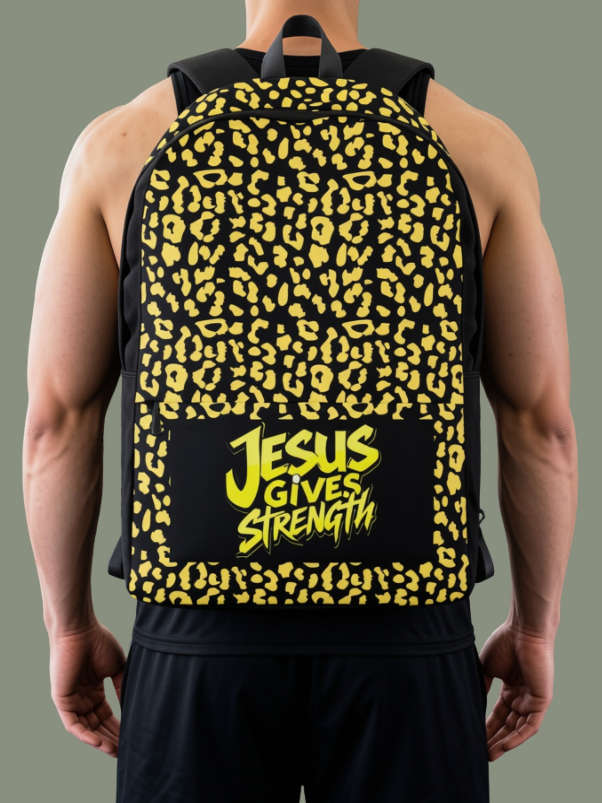 Jesus Gives Strength Backpack product image (1)