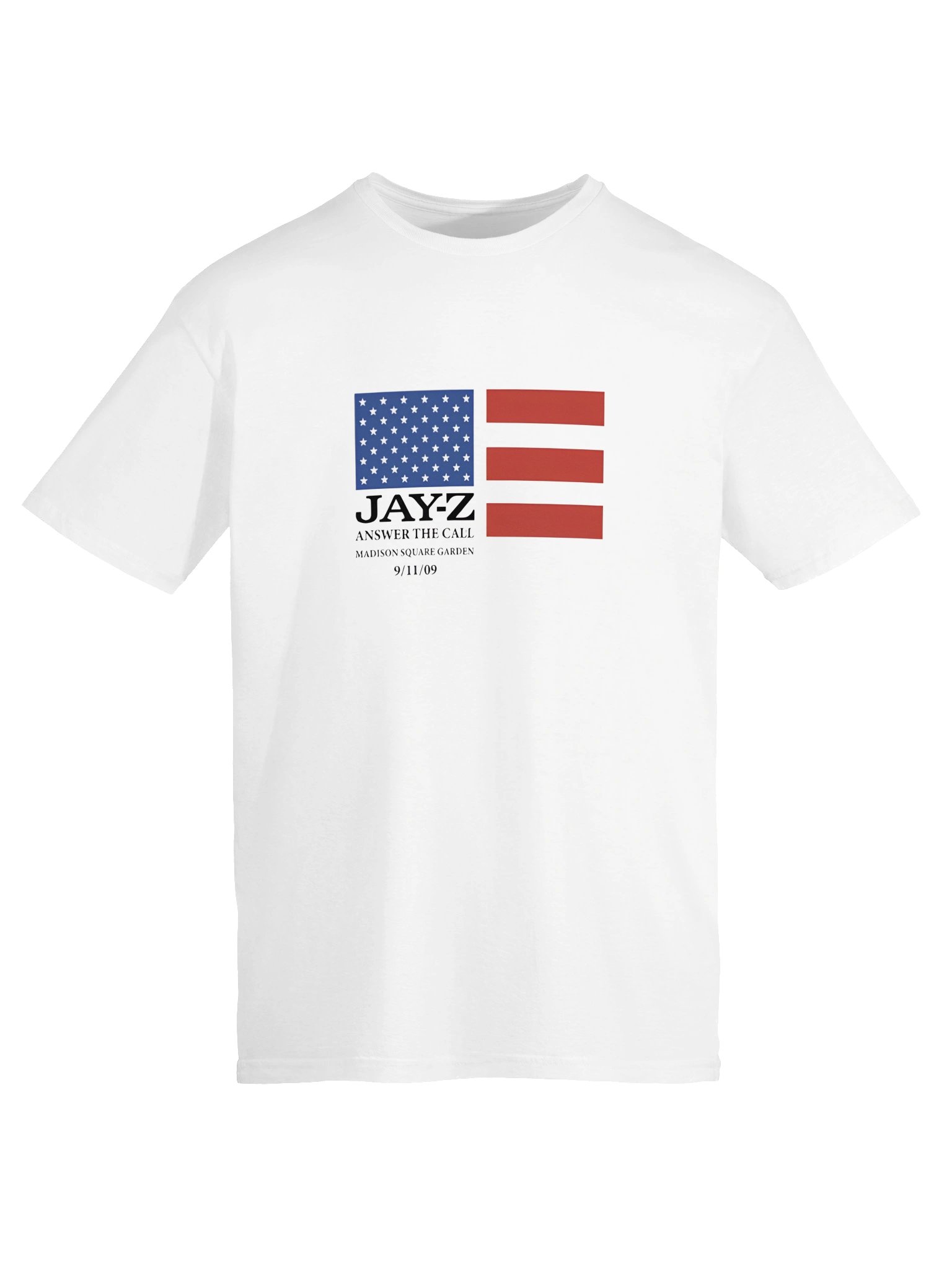 Jay Z Answer The Call Madison Square Garden 9 11 09 Shirt product image (3)