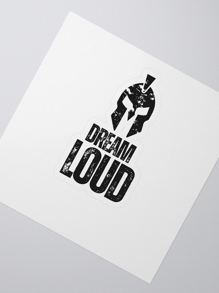 Dream Loud - Helmet - Sticker product image (2)