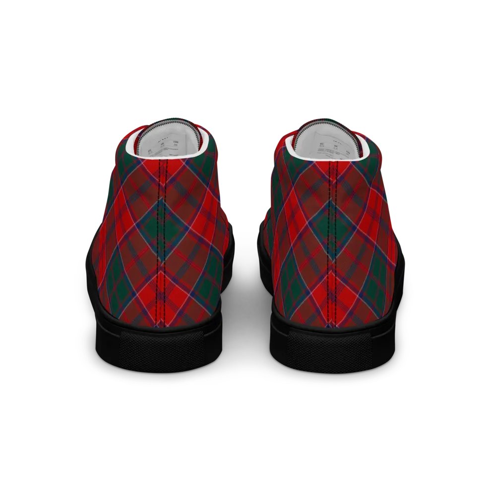 Grant Tartan Men's High Top Shoes product image (6)