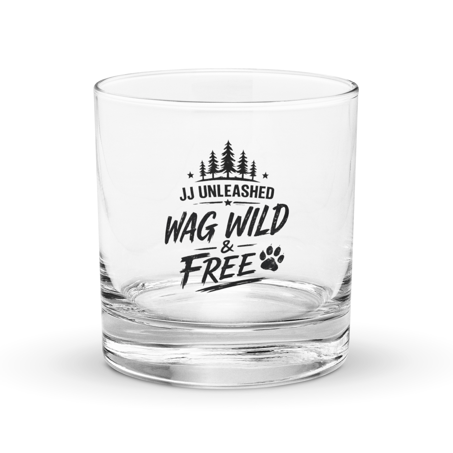 Wag Wild & Free Rock Glass product image (1)