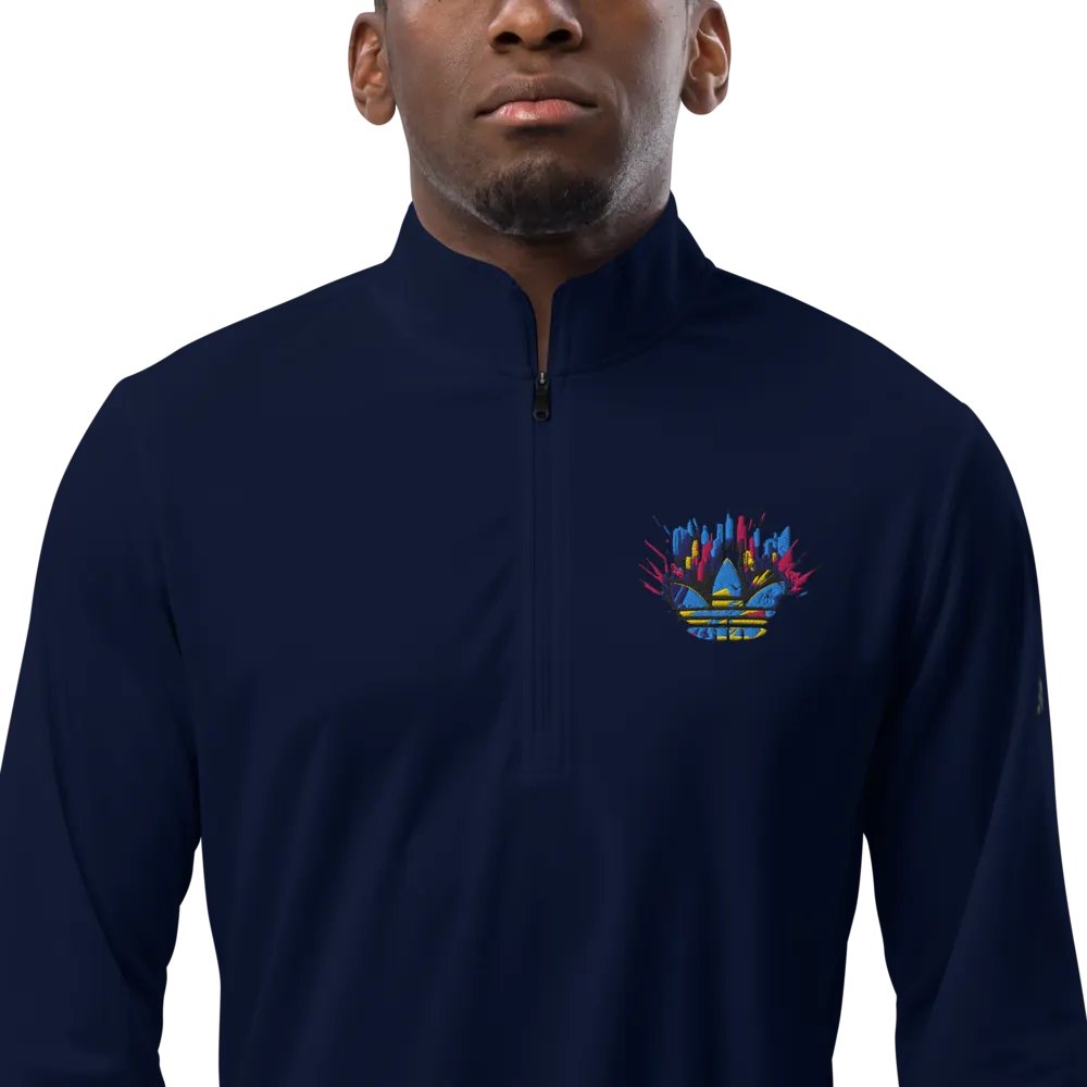 Cityscape Trefoil Graffiti Pullover product image (1)