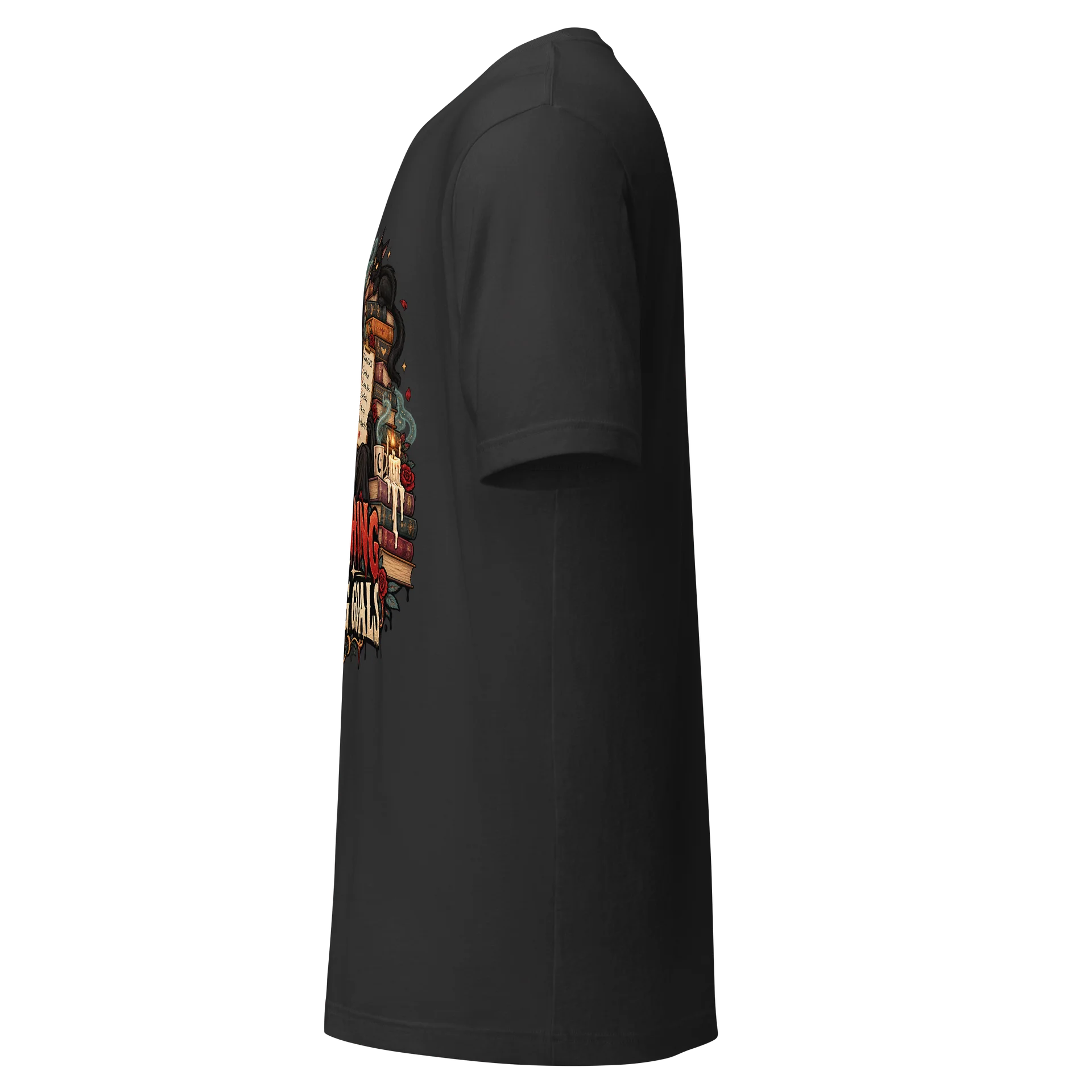 Slashing My Reading Goals Gothic Halloween Tee product image (5)