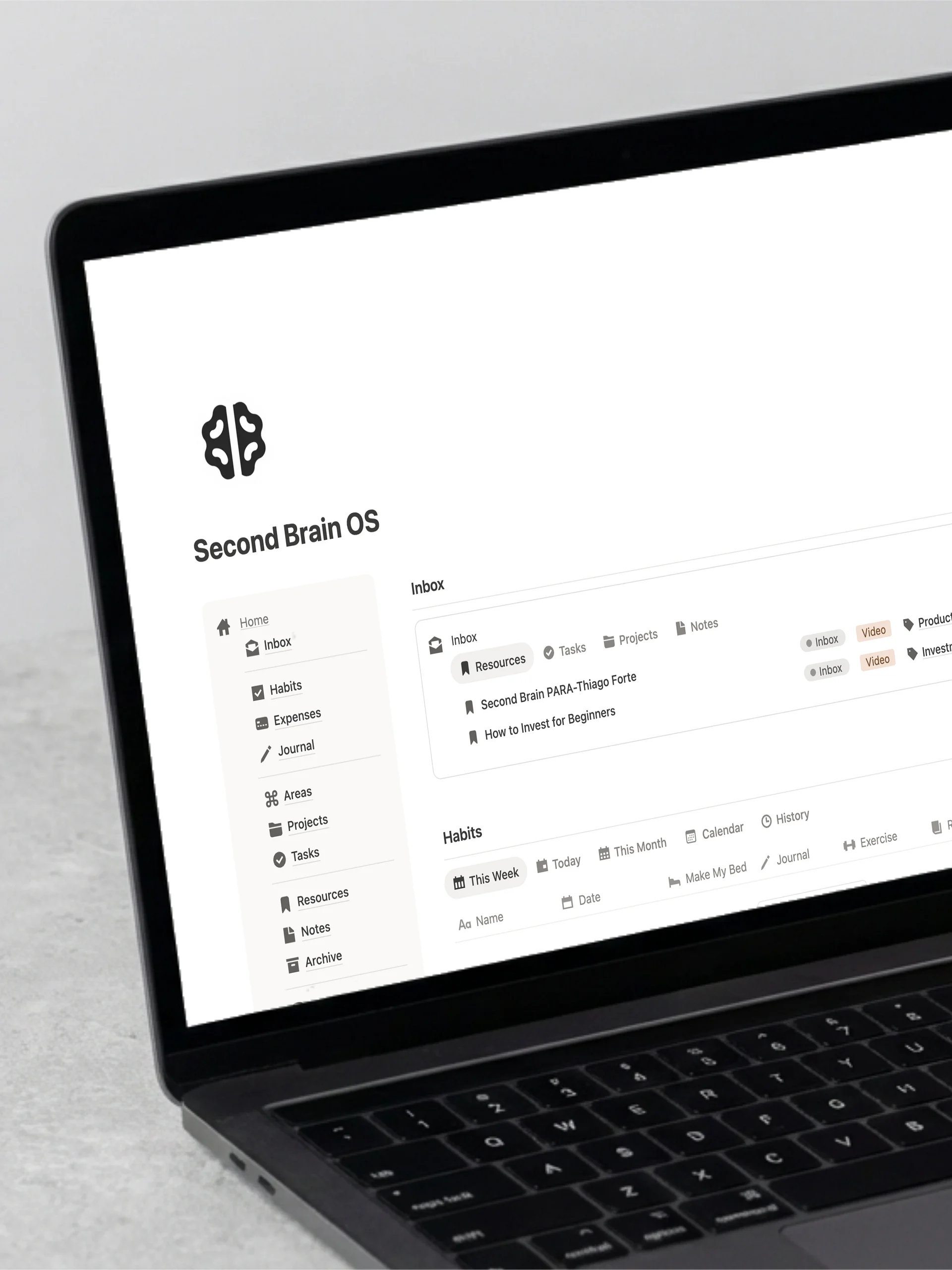 Second Brain OS product image (1)