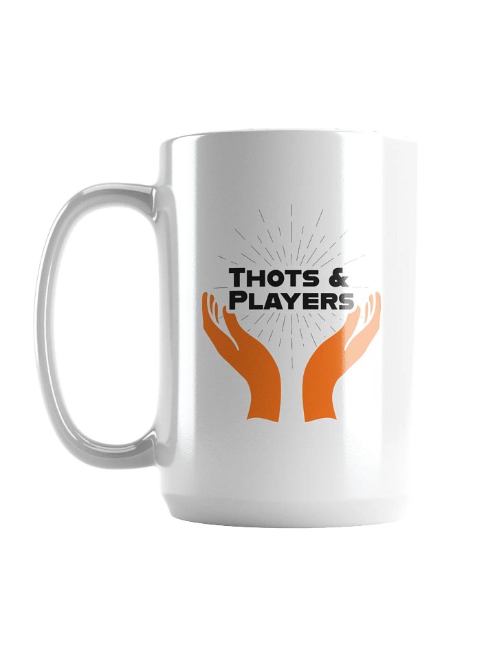 Thots & Players White Ceramic Coffee Mug product image (1)