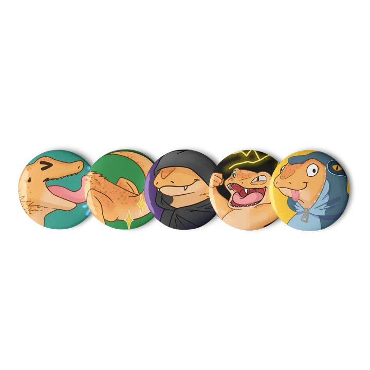 Dream Warrior Button Set #2 product image (3)