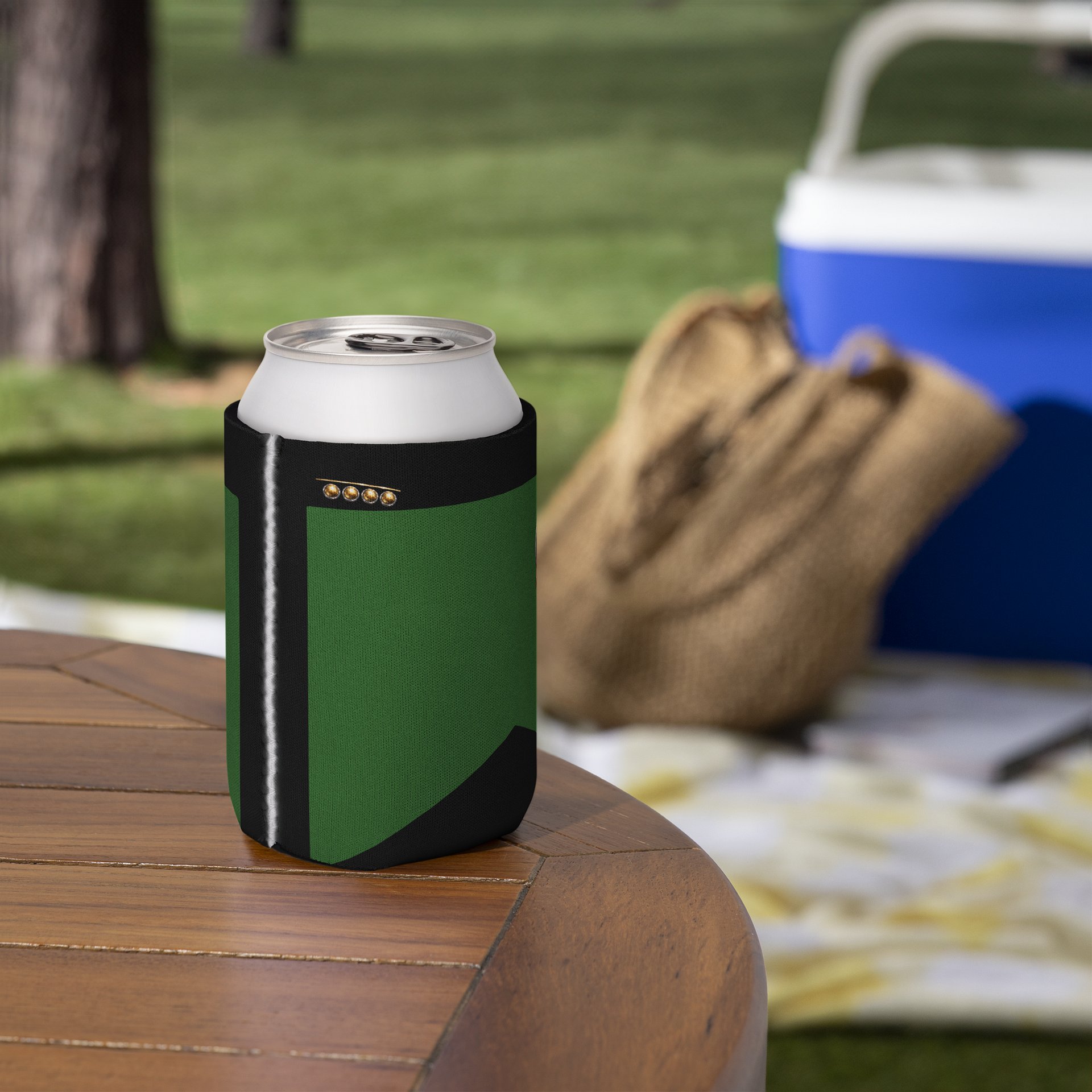 Officer Inspired Can Coozie - Green Division product image (5)