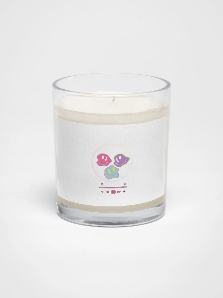 Sensory Serenity: Pastel Smiley Soy Candle product image (1)