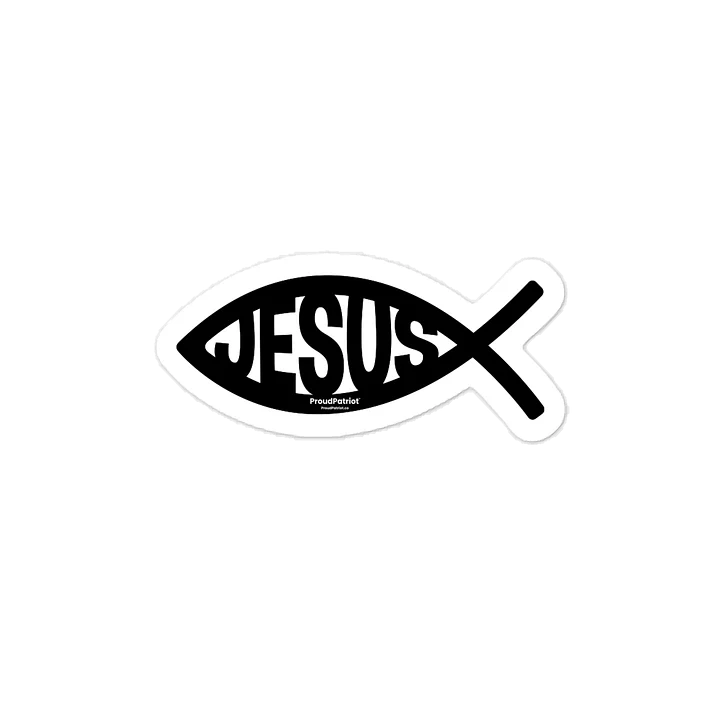 Jesus Vinyl Sticker product image (1)