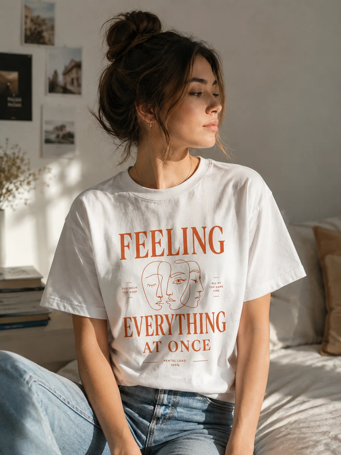 Feeling Everything at Once Graphic T-Shirt product image (2)