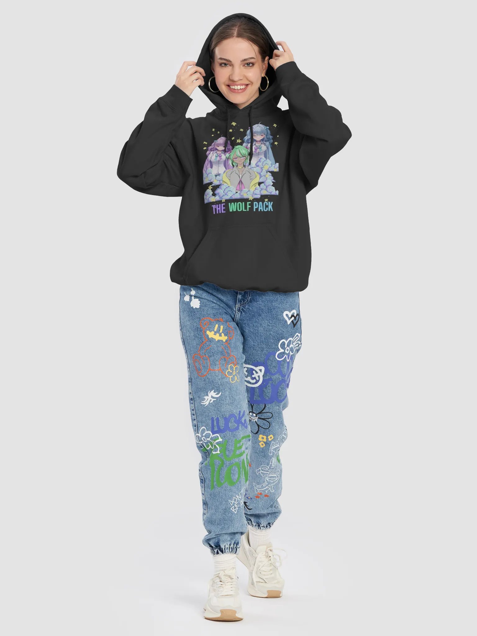 The Wolf Pack Sisters Hoodie v.2 product image (60)