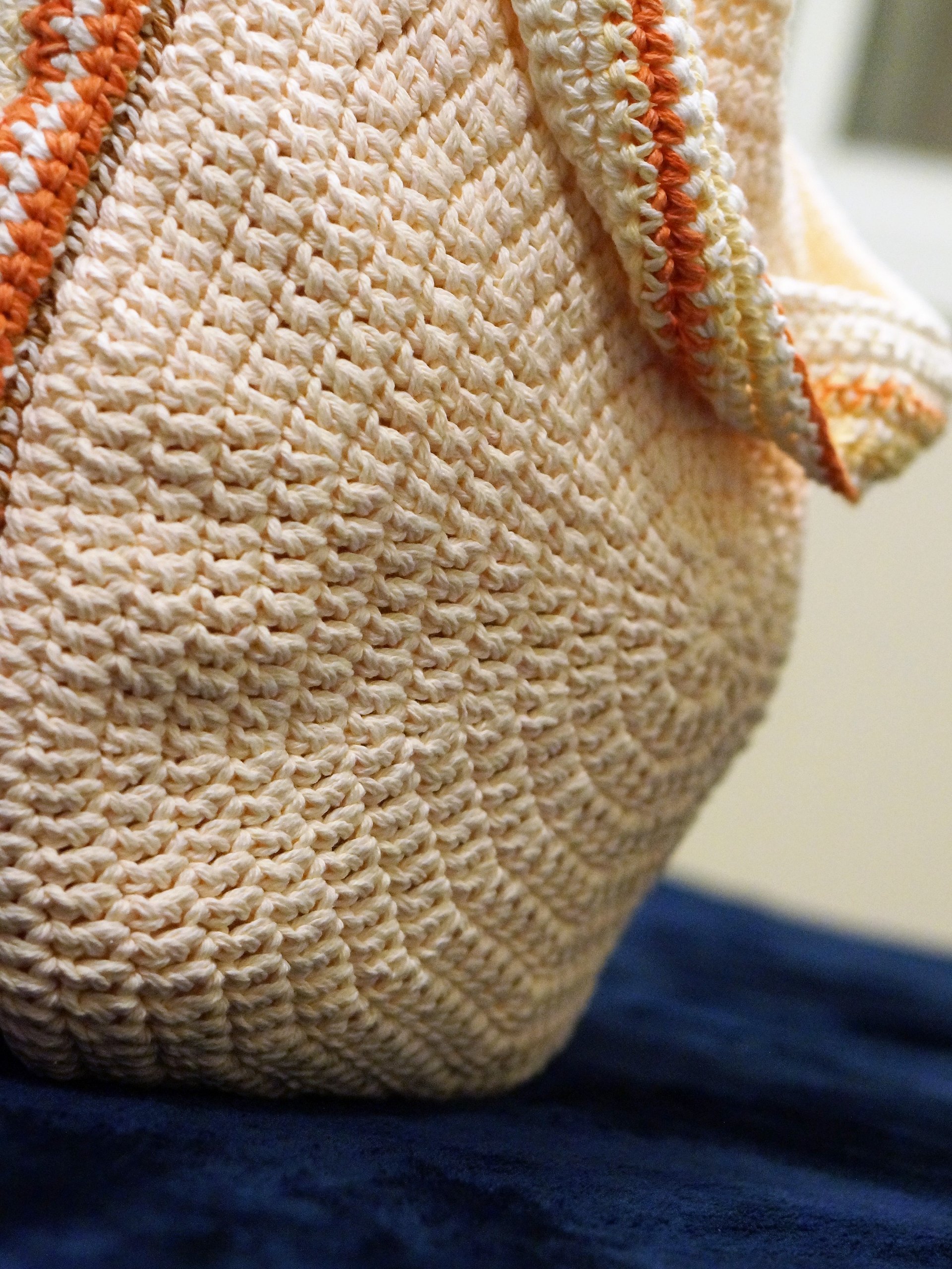 Straw bag crochet pattern product image (4)
