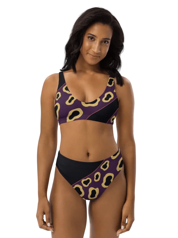 Untamed Tide High-Waisted Bikini product image (1)