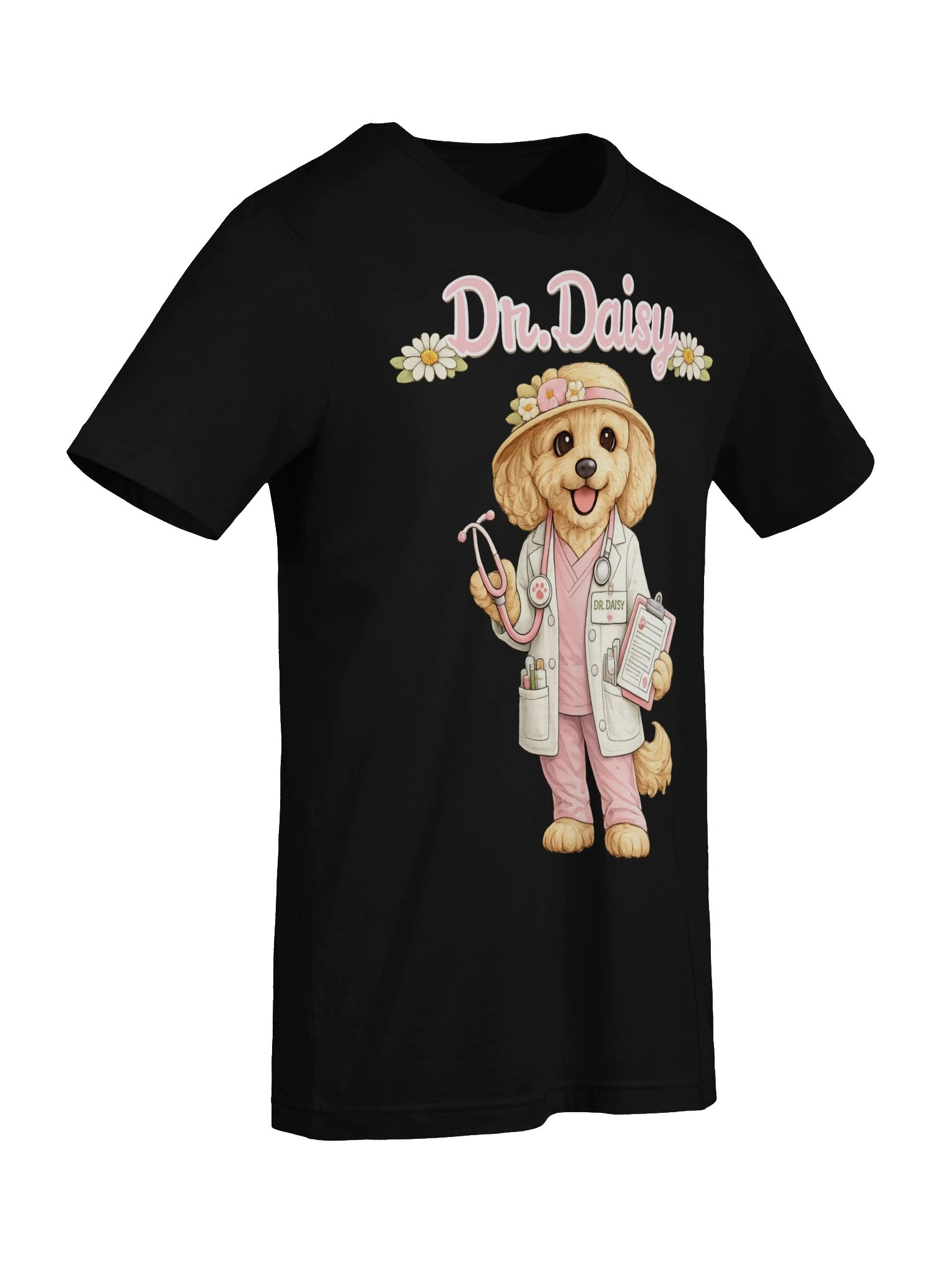 Dr. Daisy Cute Dog Nurse Tee product image (71)