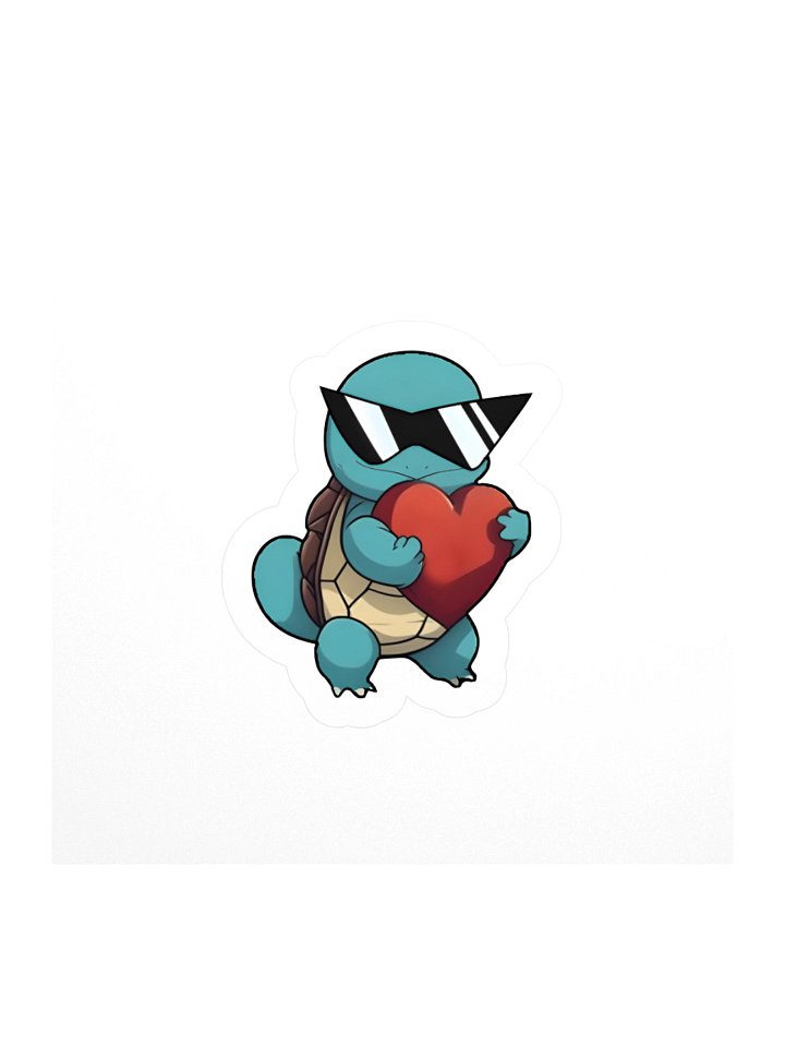 Hearts Kiss Cut Stickers product image (1)