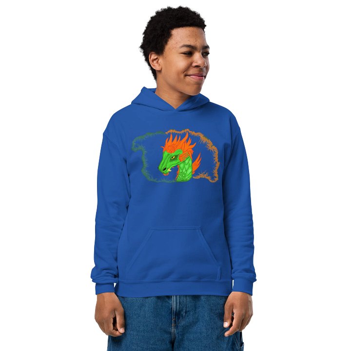 Dragon's Fury Youth Hoodie product image (1)