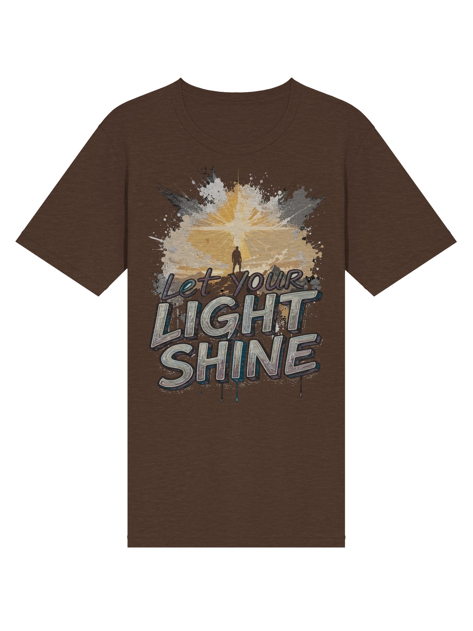 Let Your Light Shine Graphic T-shirt product image (4)