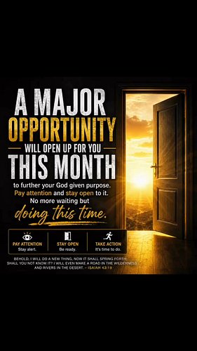 A Major Opportunity Is About to Open for You | Be Ready for What God Is Doing! #jesuschrist #opportunities