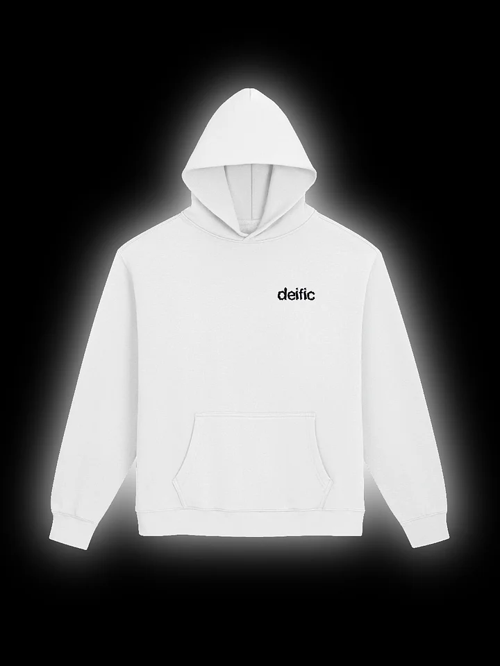 White "I CANT WHEELIE" Hoodie product image (2)