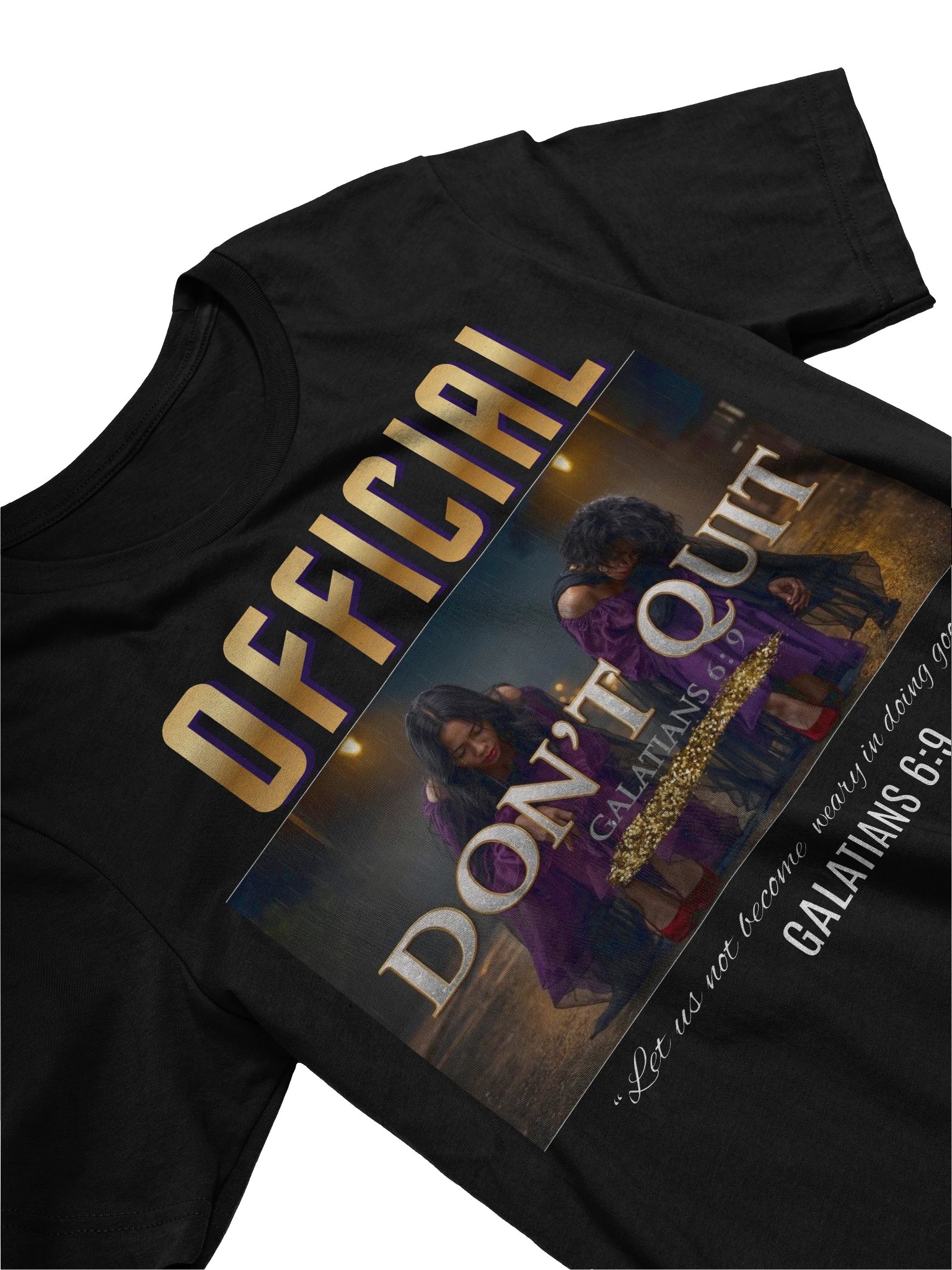 Don't Quit Official T-Shirt: Don't Quit product image (3)
