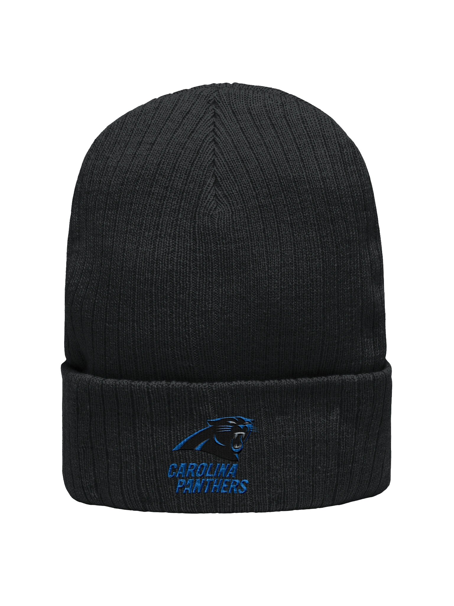 Carolina Panthers Ribbed Knit Beanie product image (4)