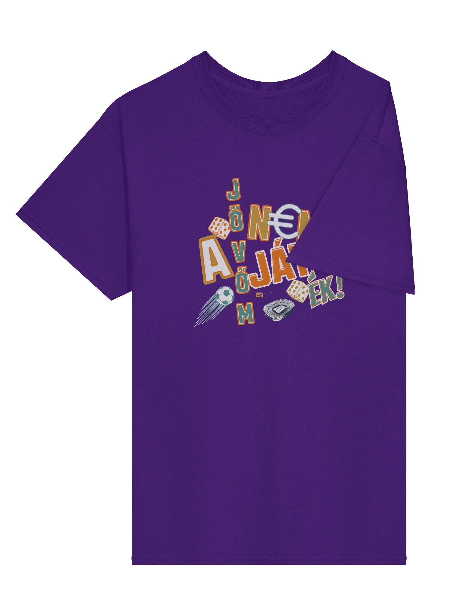 A jövőm nem játék! Unisex 100% Pamut Gildan Dizájn_EQALL.hu® Originals_Mustár / Zöld / Nari product image (5)