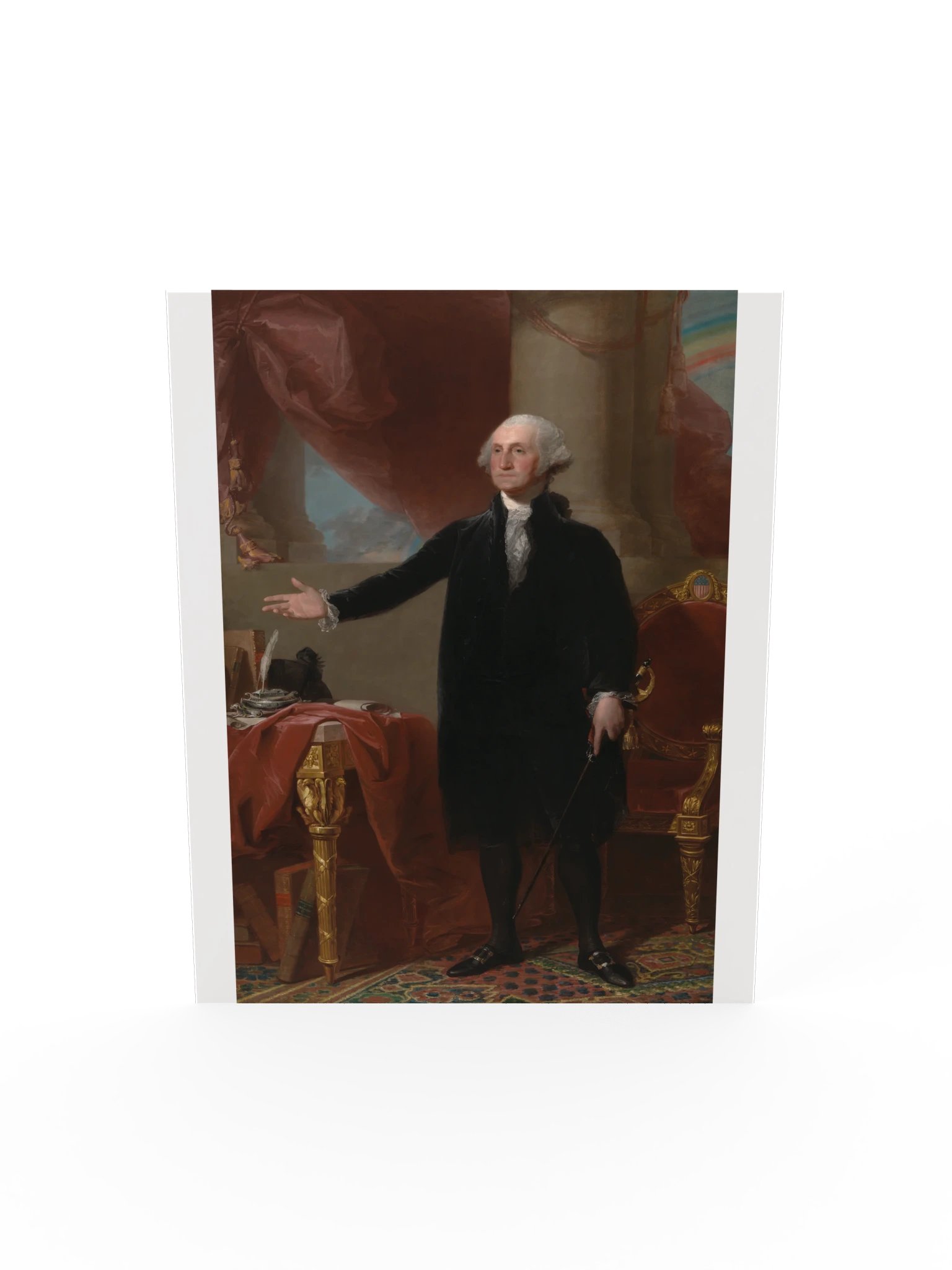 Gilbert Stuart, George Washington: The Lansdowne Portrait (1796) Fine Art Print product image (47)