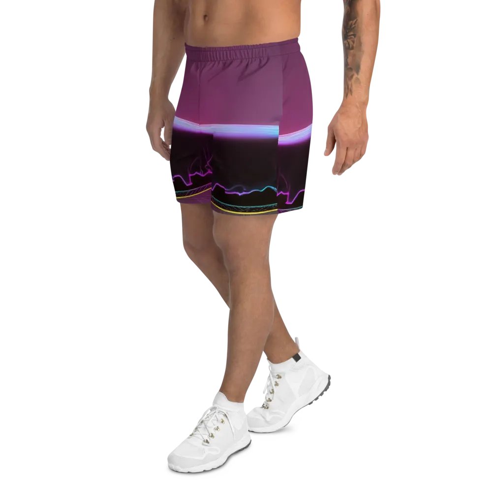 Blackknight513 All-Over Print Athletic Long Shorts product image (9)