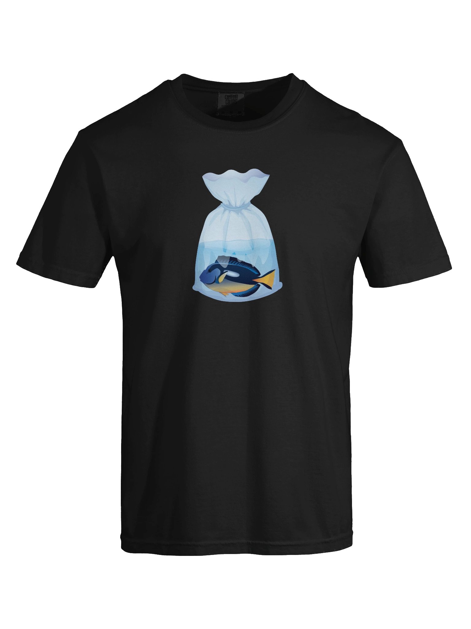 Blue Tang Fish Bag Shirt – Funny Reef Tank & Saltwater Aquarium Graphic Tee product image (9)