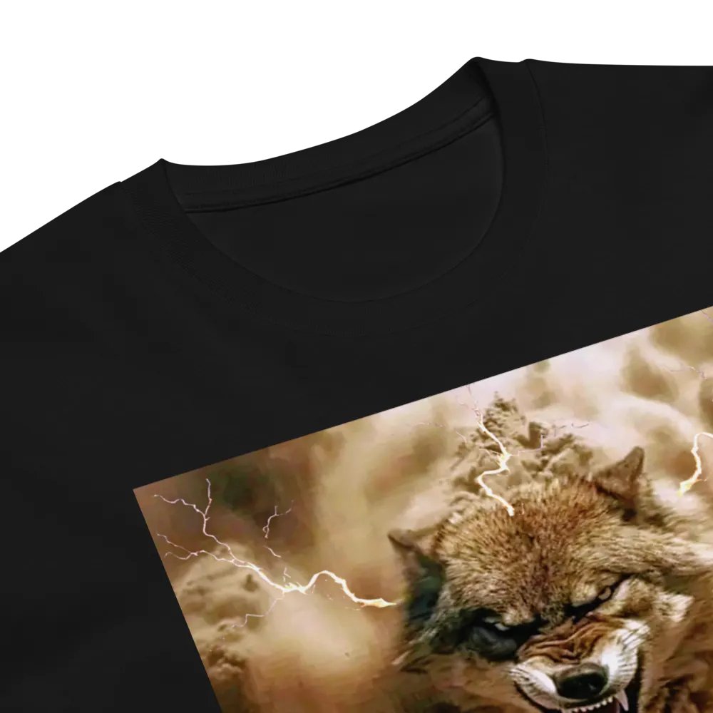Thunderous Storm Wolf Unisex Tee product image (6)